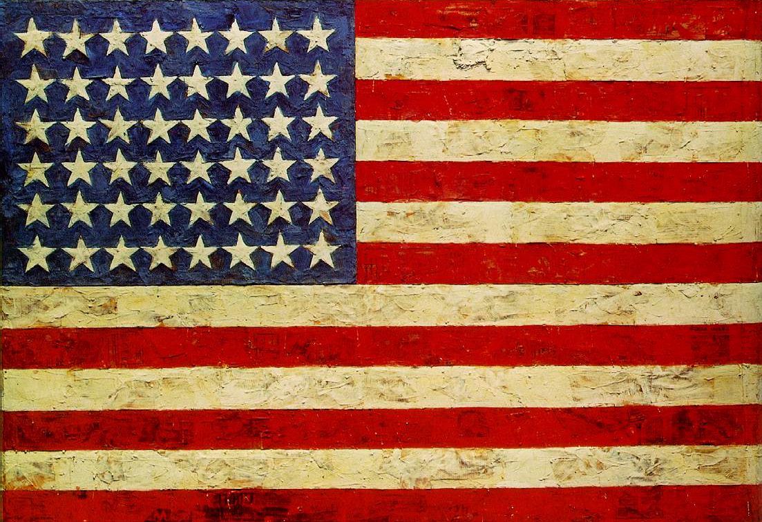 Jasper Johns’s Flag (1954-55)