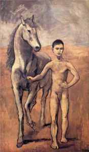 Boy Leading a Horse, 1906, by Pablo Picasso