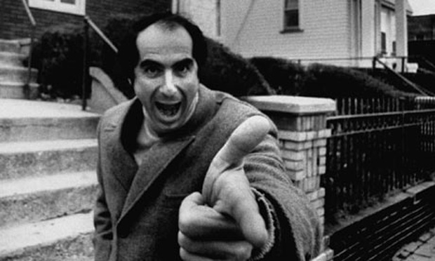 Philip Roth in 1968; Bob Peterson/Time Life Pictures. Image appeared in "Portnoy's Complaint – still shocking at 40," an article in The Guardian "Books blog" by Chris Cox, posted September 7, 2009
