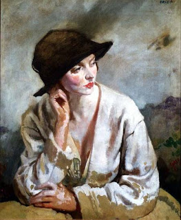 Portrait of Miss Sinclair, Sir William Orpen. Irish (1878 - 1931)