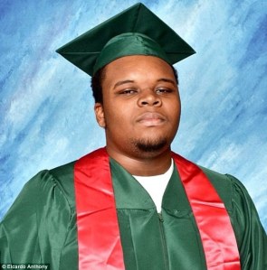 Michael Brown, Ferguson, graduation picture
