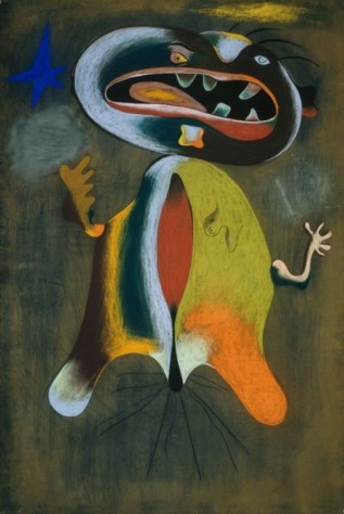 Joan Miró, Mujer (Woman), in collection of Art Institute of Chicago