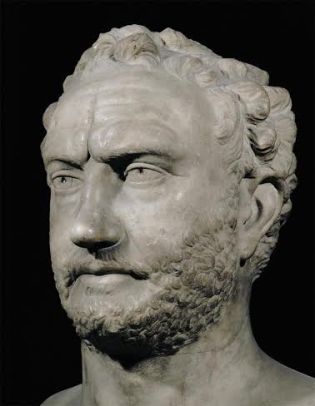 Bust of Thucydides. 3rd c. BCE: Louvre Museum. Paris