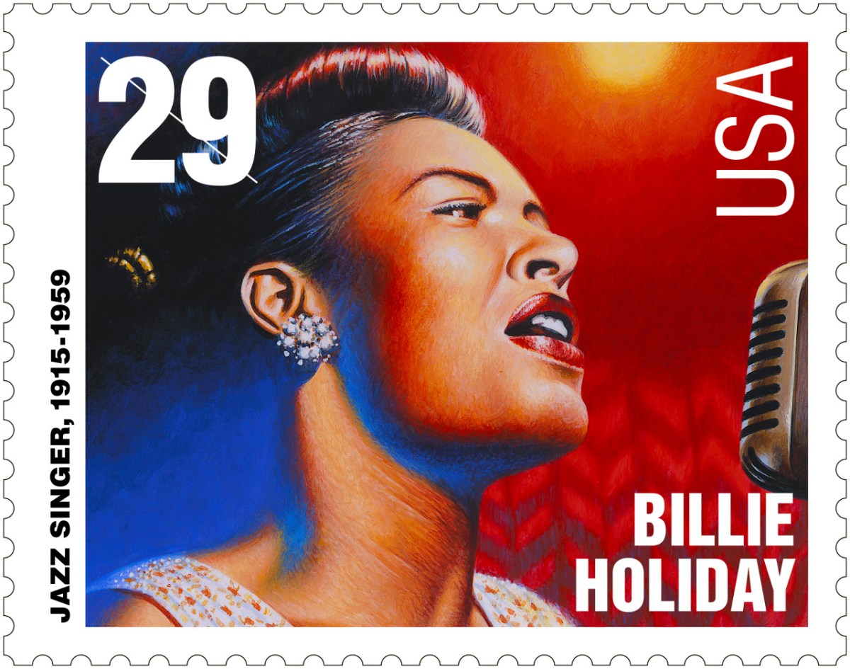Billie Holiday Postage Stamp, 29 cents