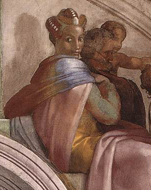 Michelangelo, Jacob, Joseph, detail