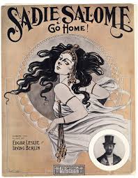 "Sadie Solome Go Home," sheet music cover, Yivo Institute for Jewish Research