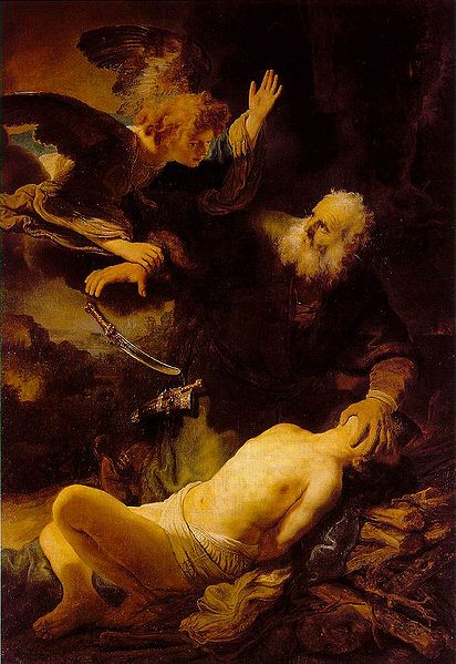 Rembrandt, Abraham en Isaac, 1634; Hermitage Museum, St. Petersburg