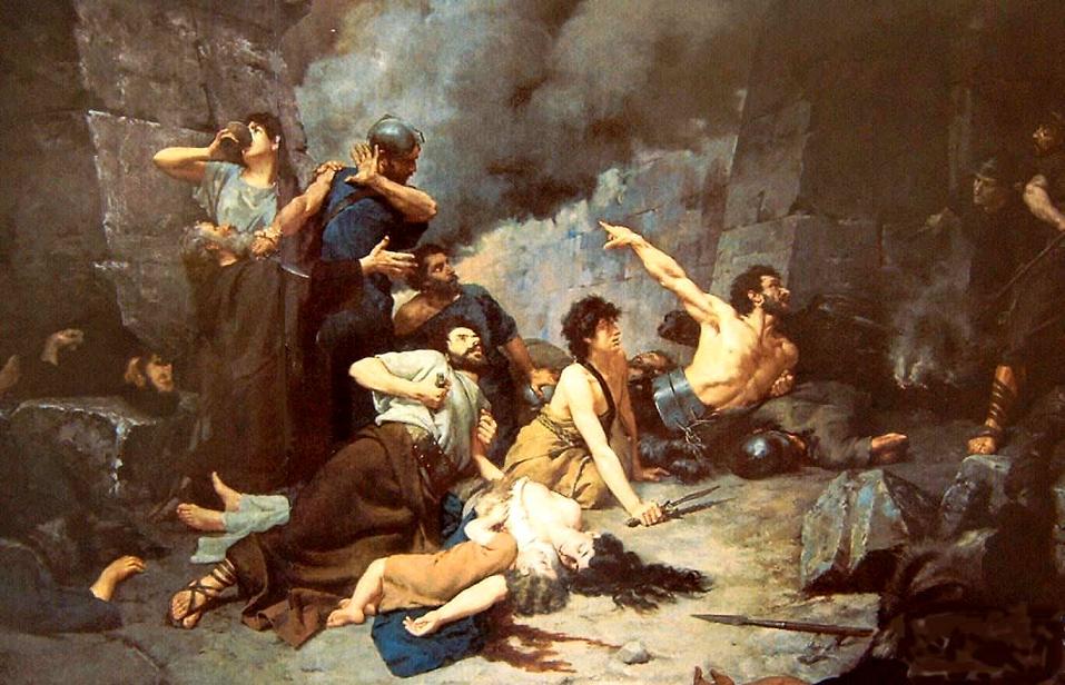 Numancia, by Alejo Vera Estaca, 1880, in the Prado Museum's collection