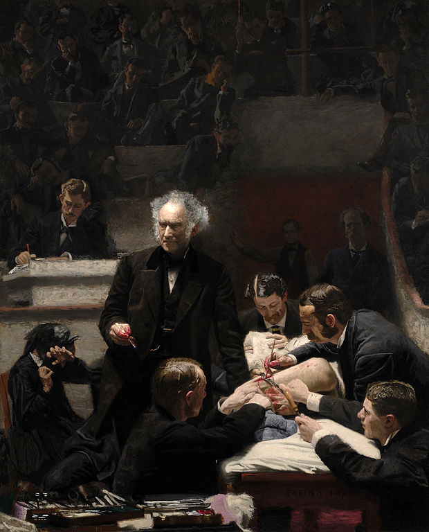 Thomas Eakins, The Gross Clinic (1875), in the collection of the Philadelphia Museum of Art