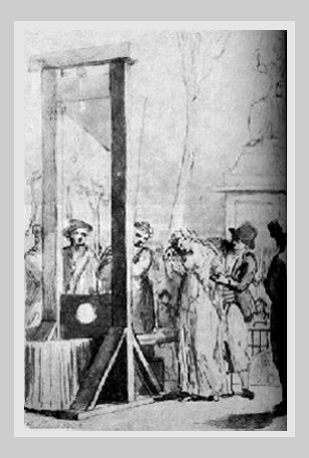 Exécution d'Olympe de Gouges, 1793