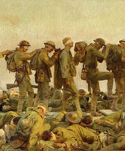 John Singer Sargent, Gassed, 1919, Imperial War Museum