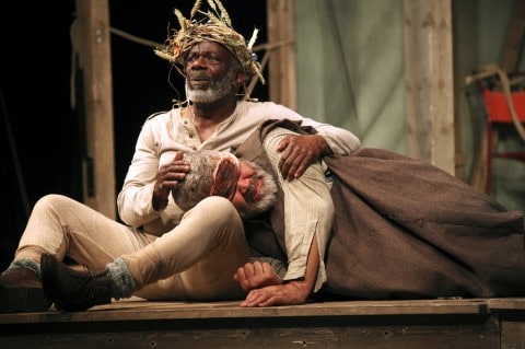 Still from "King Lear," Shakespeare's Globe Theatre, London, 2017