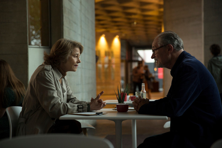 Jim Broadbent and Charlotte Rampling in The Sense of an Ending, CBS Films