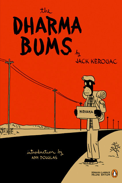 The Dharma Bums, book cover, Penguin Classics, 2007