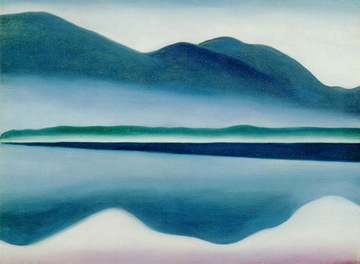 Georgia O'Keeffe, Lake George, 1924