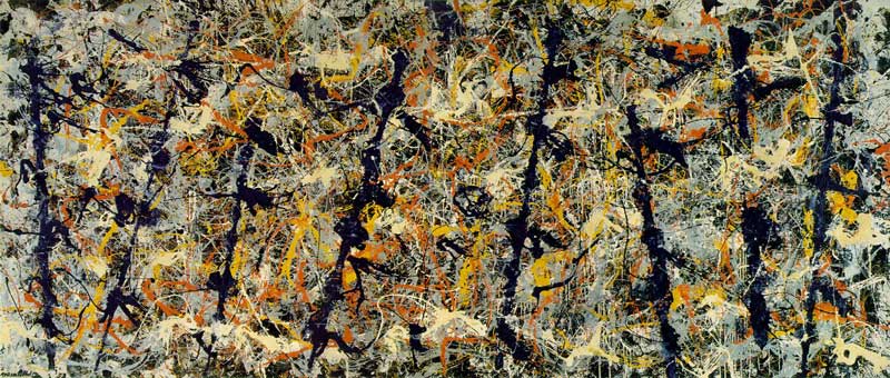 Jackson Pollock, Blue Poles - Number 11, 1952 (National Gallery of Australia)