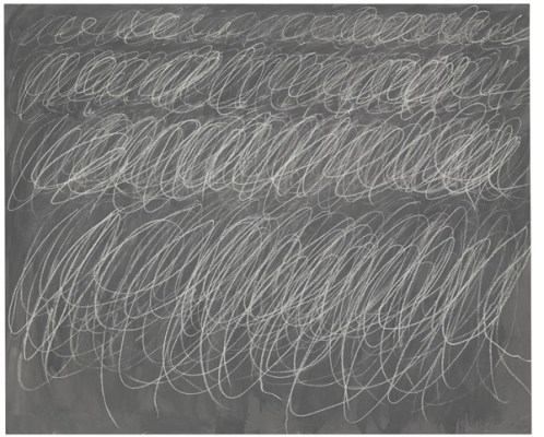 Cy Twombly, untitled, 1970 [blackboard painting]