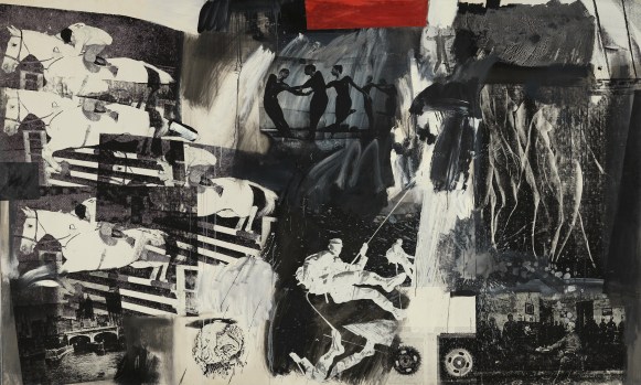 Robert Rauschenberg, Express, 1963, Museo Nacional Thyssen-Bornemisza, Madrid